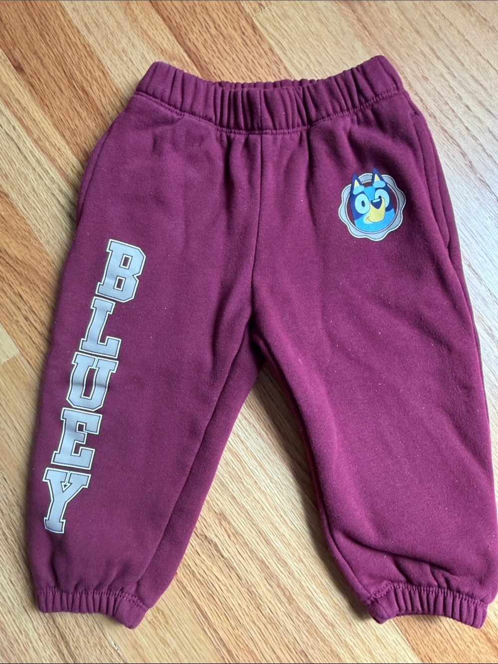GAP Maroon Bluey Graphic Joggers
